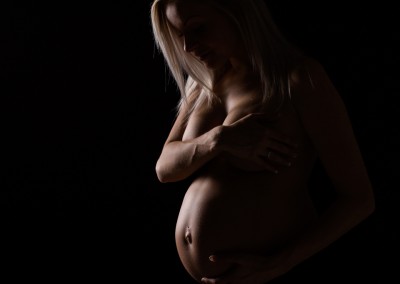 Fotografering av gravid
